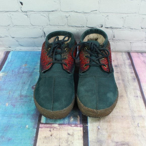 Gravis Nomad Exp Indigo Suede Leather Wool Laces Chukka Boots Size 7.5 - Picture 5 of 9